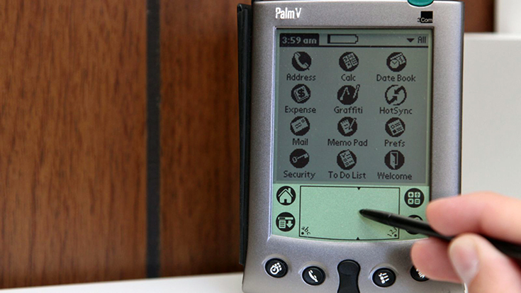 Palm V - модель PDA 1999 года