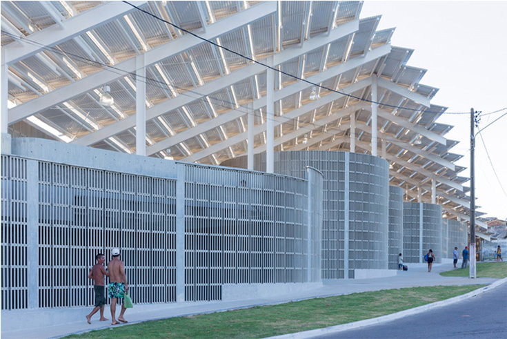 Arena de Morro в городе Натал, Бразилия. Архитекторы Жак Герцог и Пьер де Мерон