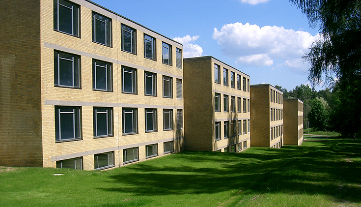 Здания школы Профсоюзов в Бернау Ханнеса Мейера, 1928-1930
