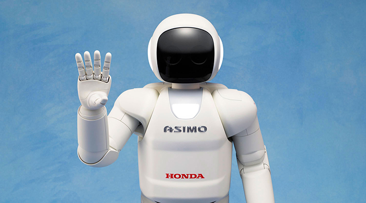 Человекоподобный робот ASIMO от Honda