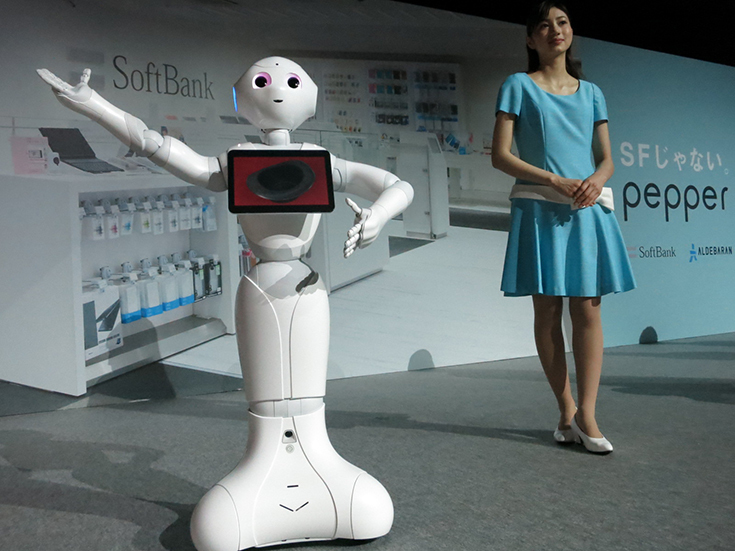 Презентация робота Pepper от компании Softbank