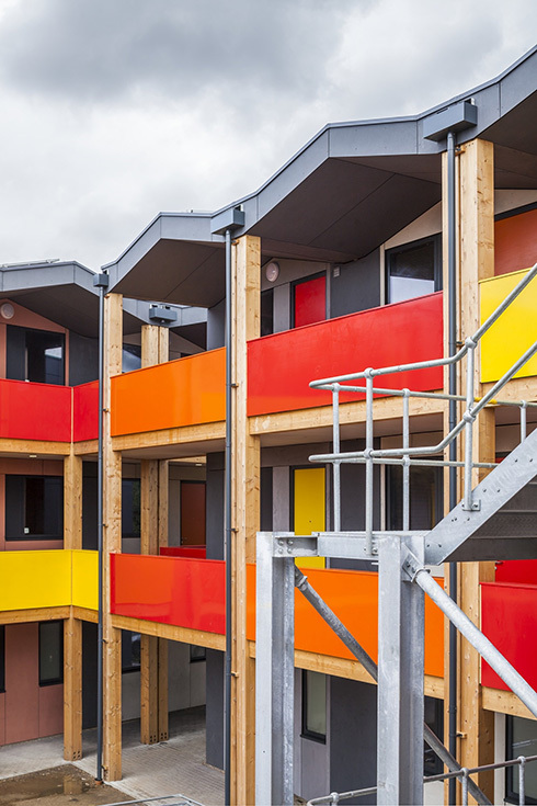 Модульные жилые дома Y:Cube в Лондоне, архитектор Ричард Роджерс