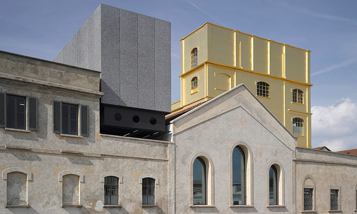 Здание Фонда Prada в Милане, 2015. Бюро Рема Колхаса OMA