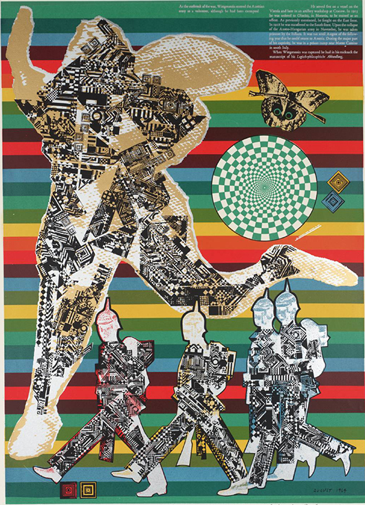 "Витгенштейн солдат", Эдуардо Паолоцци, 1965