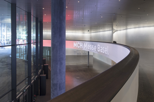 Новый выставочный павильон Messe в Базеле, 2013