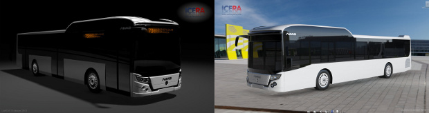 3D-модель автобуса для конкурса Autodesk