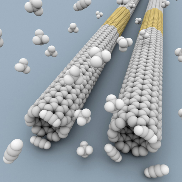 Атомарно точное производство нанотрубок из графена